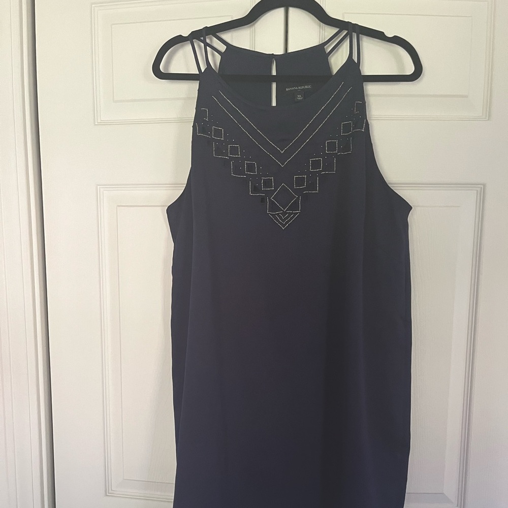 Really cute, Light weight navy blue dress, XL